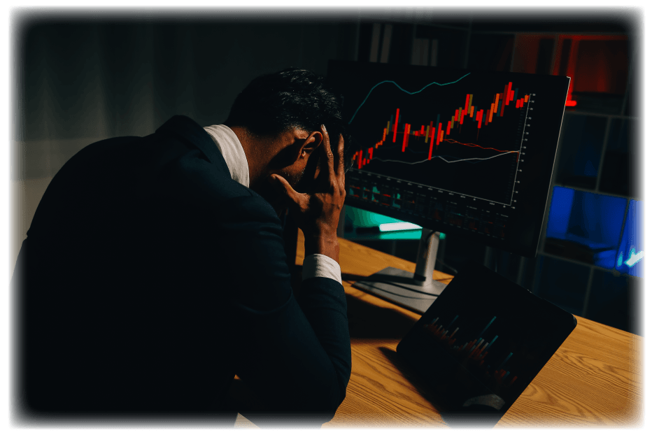 Trader am Computer